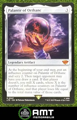 Palantir of Orthanc 2023 MTG Lord the Rings Tales Middle-Earth Prerelease Promos - Image 1