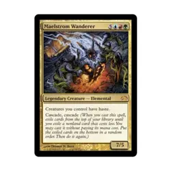 WOTC MtG Planecahse Maelstrom Wanderer (MR) EX - Image 1