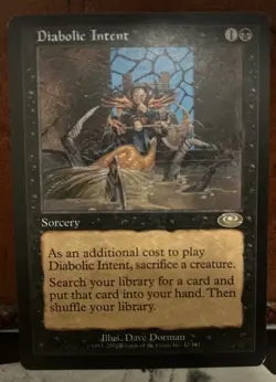 MTG - Diabolic Intent - Planeshift - Image 1