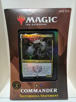 2021 Magic the Gathering Strixhaven Commander Deck Silverquill Statement Sealed 630509959020 - Image 1