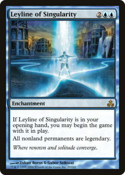 Leyline of Singularity #29 (MP) Guildpact GPT Magic MTG - Image 1