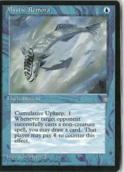 Mystic Remora Ice Age MTG Magic the Gathering - Image 1