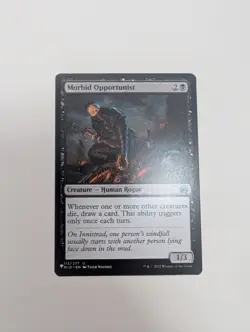 MTG - Morbid Opportunist - The List Reprints (LIST) NM/M Condition - Image 1
