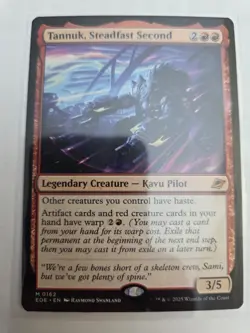 mtg, Tannuk, Steadfast Second Edge of Eternities Regular NM - Image 1