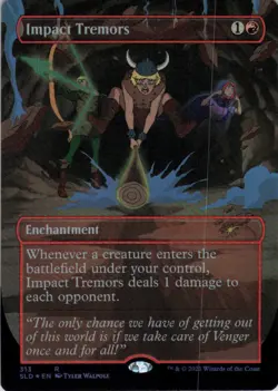 Impact Tremors - Foil - Secret Lair Saturday Morning D&D - 313 NM - Image 2