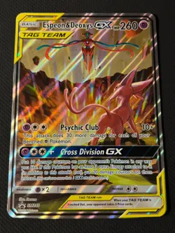 Espeon & Deoxys GX SM240 Pokemon Jumbo Oversized Card (33) - Image 1