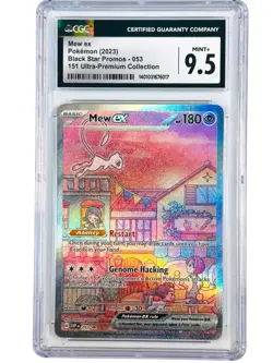 2023 Pokemon Mew Ex Black Star Promo 151 Ultra Premium Collection CGC 9.5 - Image 1