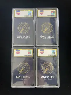 2025 One Piece TCG JPN OP13-007 Ace Sabo Luffy Foxy PGS 10 Pristine Lot*4 LU57 - Image 2