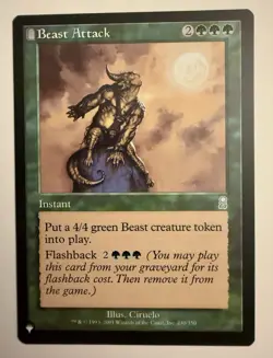 Beast Attack - The List Reprints (LIST)(230) - MTG - Image 1