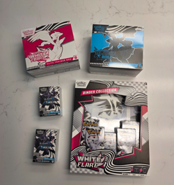 Pokemon Black Bolt and White Flare Collection ETB + Set of 5 Sealed Bundle - Image 2