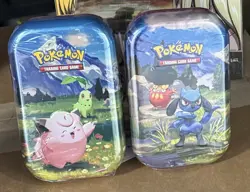 Pokemon TCG - Ascended Heroes Riolu & Clefairy Mini Tins, Lot Of 2! Sealed! - Image 1