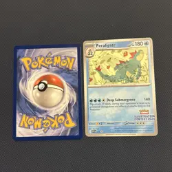 Pokemon TCG Pikachu And Feraligatr Illustration Contest 2024 Promo - Image 2