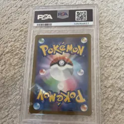 Pokemon Pikachu SV-P Promo Holo 001/SV-P Scarlet/Violet Japanese PSA 9 2022 - Image 2