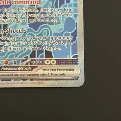 Pokemon Iron Crown EX 158/131 Prismatic Evolutions Special Illustration Rare - Image 4