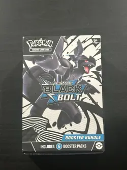 Pokemon TCG Scarlet & Violet Black Bolt Booster Bundle - In Hand- Sealed - Image 1