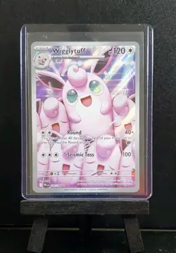 Pokemon TCG Phantasmal Flames Wigglytuff 105/094 Illustration Rare Holo - Image 3