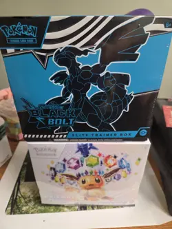 Pokemon - Prismatic Evolutions ETB and Black Bolt ETB Brand New & Sealed - Image 1