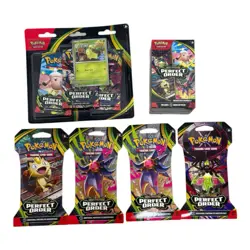 Pokemon Mega Evolution Perfect Order Booster Bundle Blister + Packs Lot Sealed - Image 1