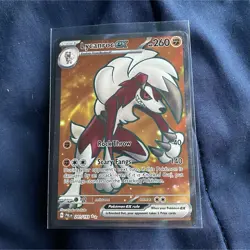 Pokemon Lycanroc EX 241/193 Ultra Rare Holo Sv02: Paldea Evolved English - Image 1