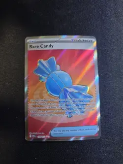 Rare Candy 175/132 Me01: Mega Evolution Holo Full Art Trainer FREE SHIPPING NM - Image 1