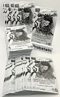 Lot of (46) One Piece TCG OP-13 3rd Anniversary Tournament 3 Brothers Packs NEW - Image 1