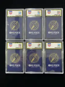 2025 One Piece TCG JPN P-106 P P-103 P Monkey D Luffy Lot*6 PGS 10 Pristine LU57 - Image 2