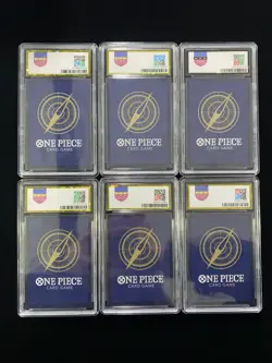 2025 One Piece TCG JPN P-106 P P-103 P Monkey D Luffy Lot*6 PGS 10 Pristine LU57 - Image 2