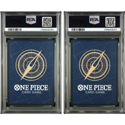 PSA 10 One Piece O-nami OP06-101 Zoro-Juurou OP05-067 JPN Set of 2 Sequential - Image 2