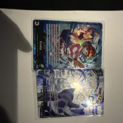 One Piece CCG Holo Card Lot Koala Borsalino 2 Cards English Standard - Image 1