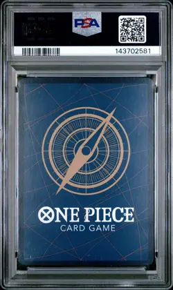 2025 ONE PIECE OP13-CARRYING ON HIS WILL SPECIAL ALTERNATE ART SMOKER PSA 10 - Image 2