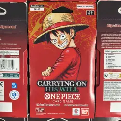 One Piece TCG OP-13 Carrying On His Will Sleeved Booster Pack Lot of 9 English - Image 3