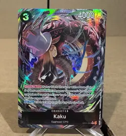 One Piece OP15 Kaku Alt ART EB04-043 R* Foil - Adventure On Kami's Island Eng. - Image 1