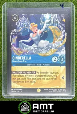 Cinderella Dream Come True Disney Lorcana: Whispers in The Well 155/204 #4 - Image 1