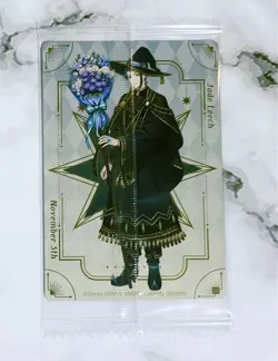 Twisted Wonderland Jade Leech Wafers 7 Unused Sealed Trading - Image 2