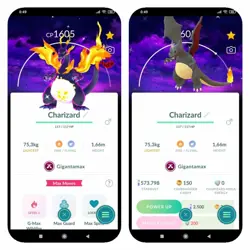 Pokemon Shiny Gigantamax Charizard / Blastoise / Venusaur -Dark Skies Background - Image 2