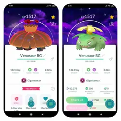 Pokemon Shiny Gigantamax Charizard / Blastoise / Venusaur -Dark Skies Background - Image 3