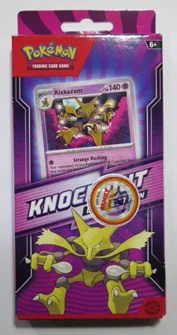POKEMON KNOCKOUT COLLECTION ALAKAZAM TCG FACTORY SEALED BOX BRAND NEW K ðŸŒˆâ­ðŸŒˆ - Image 1