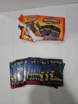 Pokemon TCG 2024 Trick or Trade BOOster Open - 30 mini packs Sealed - Image 1