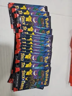 Pokemon TCG 2024 Trick or Trade BOOster Open - 30 mini packs Sealed - Image 2