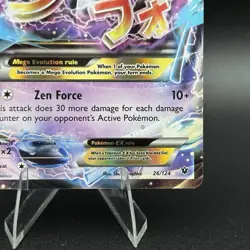 Mega M Alakazam EX 26/124 Pokemon XY - Fates Collide - Holo NM+ 💎 - Image 4