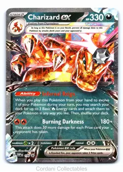 Charizard EX SVP196 - SV Black Star Promo - Pokemon Card - Near Mint - Image 1