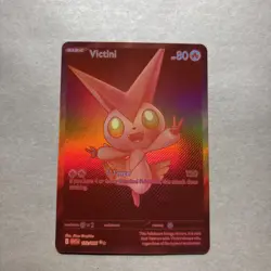 Pokemon Red Victini (Pack Fresh) English Pokemon White Flare WHT EN 172/086 BWR - Image 1