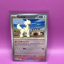 Pokemon TCG Furfrou 088/131 Prismatic Evolutions Poke Ball Reverse Holo - NM - Image 1