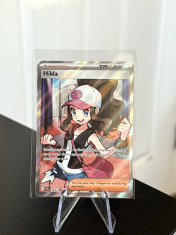 Hilda 164/086 Full Art Ultra Rare White Flare Pokemon TCG Trainer Card - Image 1