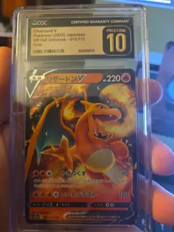 CGC 10 Pristine Charizard v 013 /172 VSTAR Universe 2022 Pokemon Japanese - Image 1