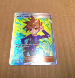 2019 Pokemon Blue's Tactics Full Art Trainer Card 231/236 - Image 3