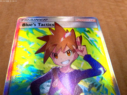 2019 Pokemon Blue's Tactics Full Art Trainer Card 231/236 - Image 5