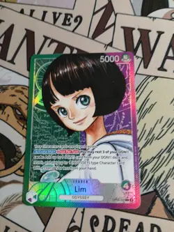 One Piece TCG: Lim Leader (Alt Art) OP09-022 Emperors in the New World Foil Card - Image 1