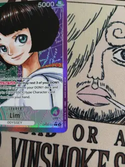 One Piece TCG: Lim Leader (Alt Art) OP09-022 Emperors in the New World Foil Card - Image 3