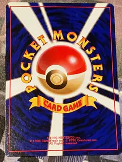 Poke Ball Jungle Set 1997 Japanese Vintage Card Old Back Pokemon Card - Image 2